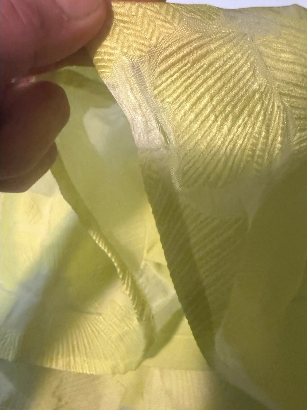 Tuckernuck Yellow Asymmetrical Ruffle Dress - Picture 4 of 6